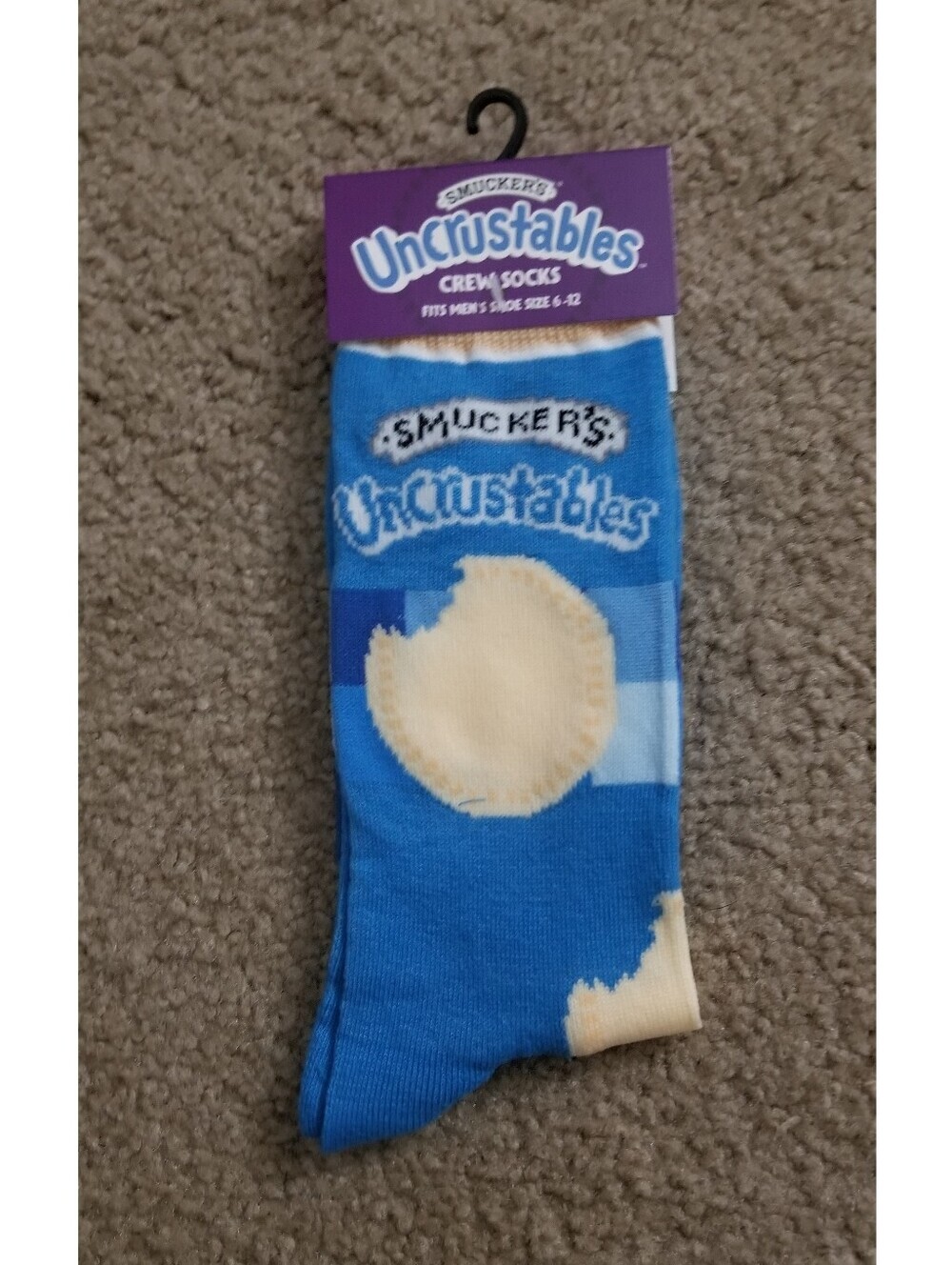 Smucker's Uncrustables Men's Crew Socks